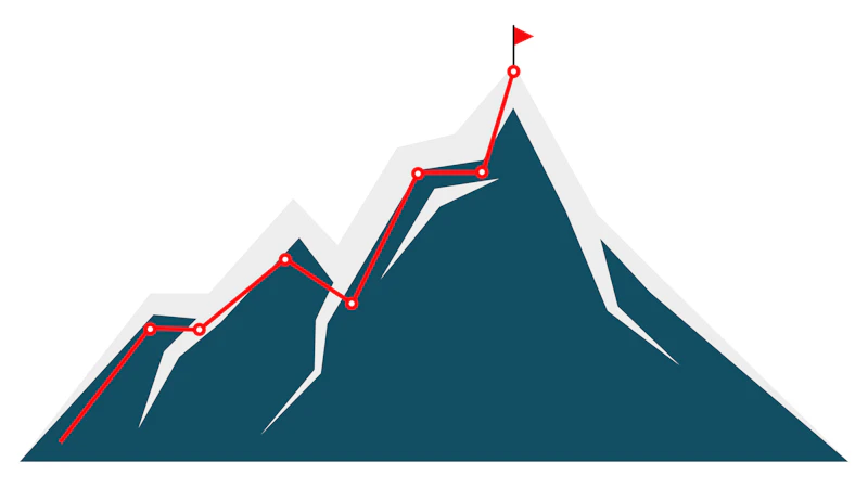 Mountain Climber Illustration